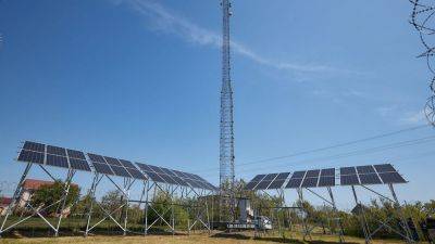 Первая станция мобильной связи на солнечных батареях появилась в Одесской области