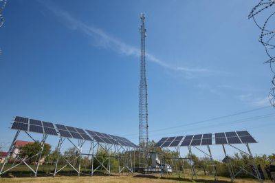 lifecell запустил в Одесской области первую автономную базовую станцию на солнечных батареях