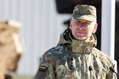 Планы НАТО опираются на единое понимание угрозы, заявил главнокомандующий ВС Литвы