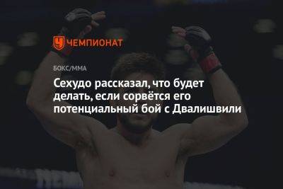 Генри Сехудо - Мераб Двалишвили - Сехудо рассказал, что будет делать, если сорвётся его потенциальный бой с Двалишвили - championat.com