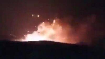 СМИ: Израиль уничтожил склады с оружием возле Дамаска