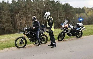 В Гродно в рейдах ГАИ задействовали все служебные мотоциклы
