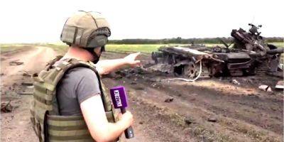 Минобороны РФ показало сгоревший «танк ВСУ», оказавшийся российским — видео