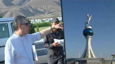 Гурбангулы Бердымухамедов проинспектировал Аркадаг, церемония открытия которого начнется от памятника коню «Акхану»