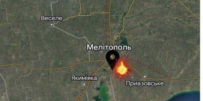 Взрыв в Мелитополе повредил железную дорогу, по которой оккупанты перевозят технику и награбленное