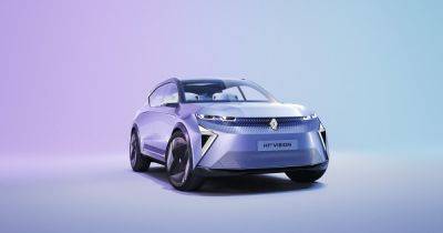 Представлен прототип нового Renault Scenic: это электрический кроссовер (видео)