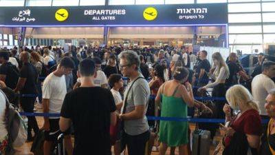 Аэропорт Бен-Гурион побьет рекорд по числу пассажиров в летние месяцы