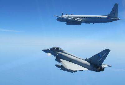 Британские истребители перехватили самолеты рф вблизи воздушного пространства НАТО