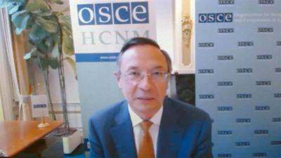 Верховный комиссар по делам национальных меньшинств ОБСЕ посетил Ашхабад - hronikatm.com - Туркмения - Ашхабад