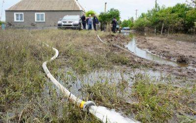 В Херсонской области вода опустилась ниже двух метров