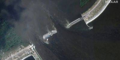 Каховская ГЭС. Вода в Херсонской области опустила до уровня двух метров — ОВА