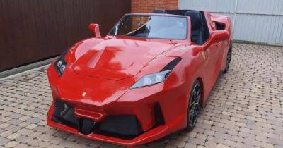 Ferrari на минималках: в России построили нелепый суперкар на базе Lada (фото)