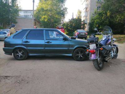 Мотоциклист без экипировки пострадал в Бежецке