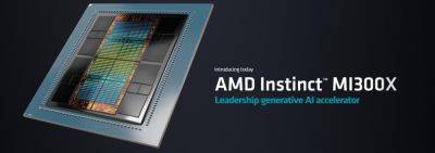 Энергопотребление GPU AMD Instinct MI300X на базе архитектуры CDNA3 составляет 750 Вт