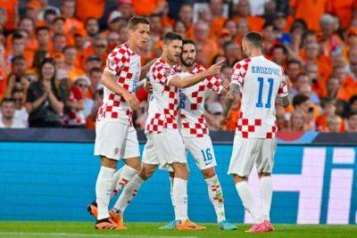 Лука Модрич - Андрей Крамарич - Марио Пашалич - В финале Лиги наций сыграют Хорватия и Испания - obzor.lt - Италия - Испания - Хорватия - Голландия