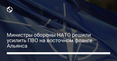 Ханно Певкур - Министры обороны НАТО решили усилить ПВО на восточном фланге Альянса - liga.net - Россия - Украина - Эстония - Вильнюс - Брюссель