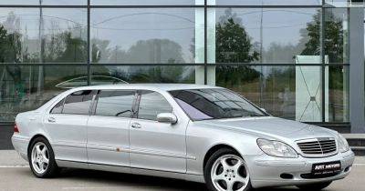 Эксклюзив из 2000-х: вУкраине обнаружен редчайший лимузин Mercedes-Benz (фото)