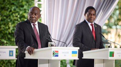Президент ЮАР назвал 10 ключевых пунктов «африканской мирной инициативы»