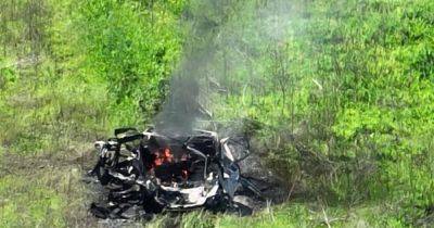 Очередной акт террора: на Харьковщине россияне противотанковой управляемой ракетой попали в легковушку