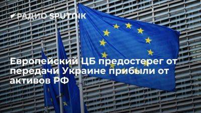 FT: европейский ЦБ предостерег от передачи Украине прибыли от замороженных активов РФ