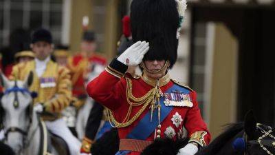 В Лондоне прошел парад в честь дня рождения Карла III