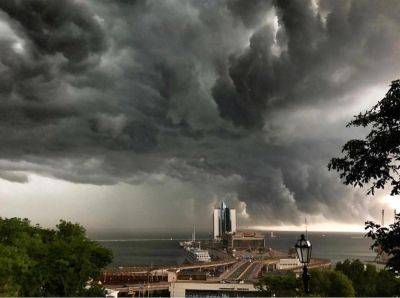 На Одессу надвигается гроза – на 19 июня объявили штормовое предупреждение | Новости Одессы
