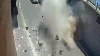 Видео: так погиб рабочий при взрыве газа в Ашкелоне