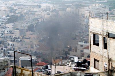 13 раненых палестинцев в ходе рейда сил безопасности в районе Дженина