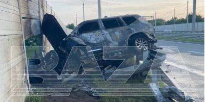 В Крыму взорвался автомобиль, в котором был коллаборант из Запорожской области
