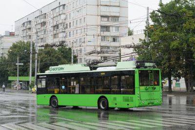 Четыре троллейбуса в Харькове на два дня меняют маршруты