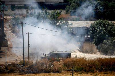 Вертолет ЦАХАЛа был поврежден палестинским огнем в Дженине