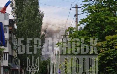 В оккупированном Бердянске раздалось несколько взрывов