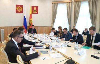 Губернатор Игорь Руденя провел заседание президиума правительства Тверской области