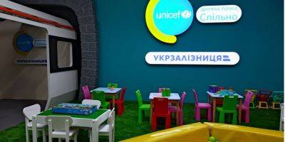 Более 700 кв м. На главном вокзале Киева открылось самое большое в Украине развивающее пространство для детей