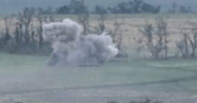 Львовские десантники уничтожили вражескую БМД в районе Бахмута (видео)