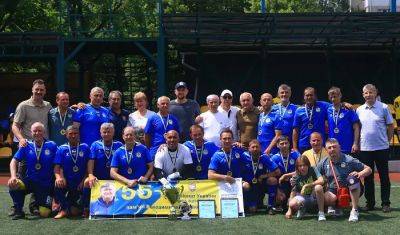 Кудровка-Veterans выиграла чемпионат Украины по футболу в возрастной категории 55+