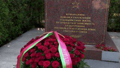 Памятные мероприятия в преддверии Дня всенародной памяти жертв ВОВ и геноцида белорусского народа