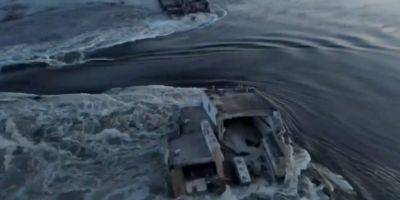 После подрыва Каховской ГЭС Днепр возвращается в русло, в котором был 70 лет назад
