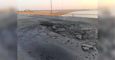 ВСУ мощно ударили по Чонгарскому мосту: в сети появились фото последствий