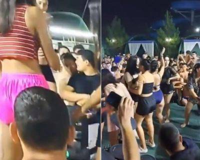 Самаркандским правоохранителям не понравилось открытие нового бассейна с женскими танцами в полуобнаженном виде