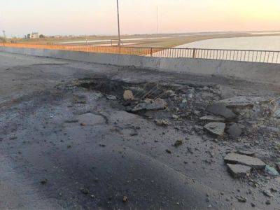 "Охренеть, пять утра!" Появилось видео взрыва на мосту в Чонгаре и последствий удара