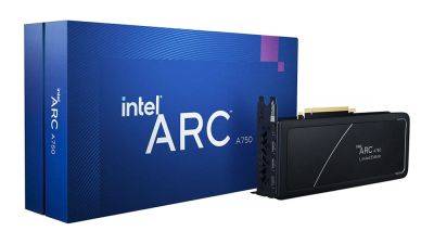 Intel прекращает выпуск видеокарт Arc A770 Limited Edition, а цена Arc A750 Limited Edition упала на Amazon до $240 (скидка 19%)