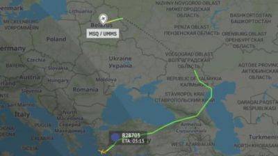 Самолет, которым пользуется белорусская верхушка и семья Лукашенко, вылетел ночью из Минска - СМИ