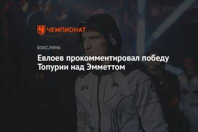 Евлоев прокомментировал победу Топурии над Эмметтом