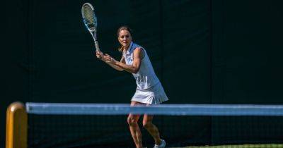 Кейт Миддлтон сыграла в теннис с восьмикратным чемпионом мира (видео)