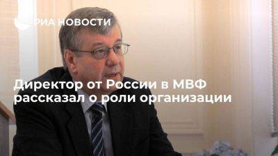 Директор от России в МВФ Можин: фонд поможет минимизировать последствия периода разрухи