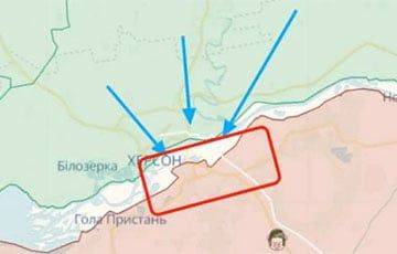 ВСУ могут окружить российских оккупантов на левом берегу Днепра