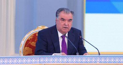 Президент Республики Таджикистан призвал народ к единству, сплочению и бдительности