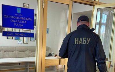 Задержанному на взятке председателю Тернопольского облсовета объявили подозрение
