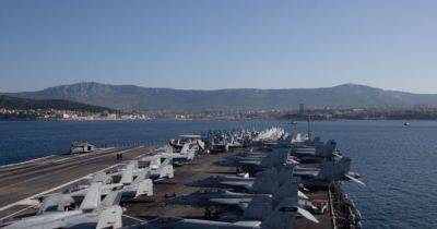 В Хорватию прибыл крупнейший в мире авианосец ВМС США USS Gerald Ford (ФОТО)